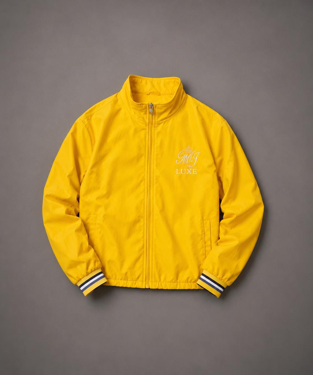 COLLAR STRIPPED JACKETS